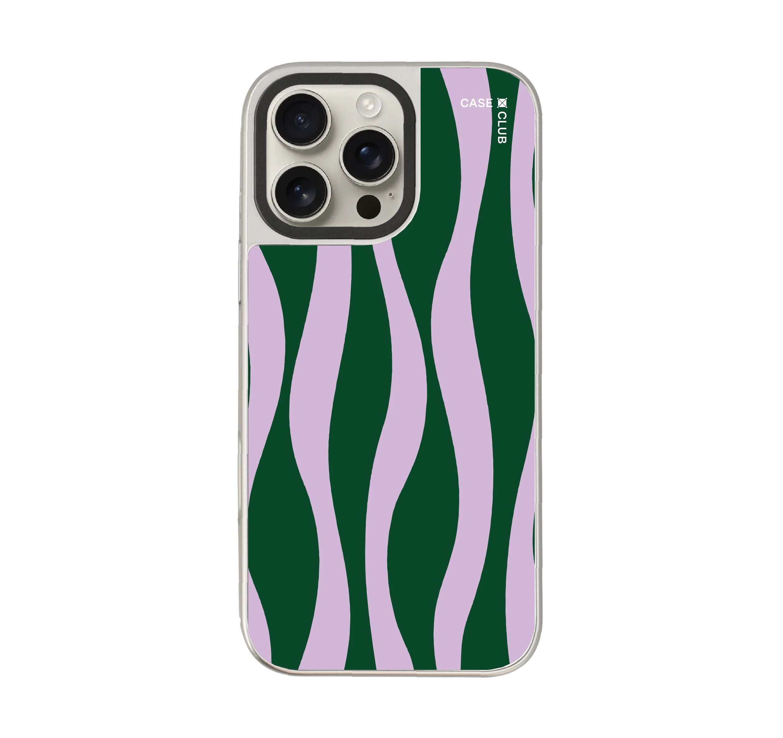 purple & green wavy pattern